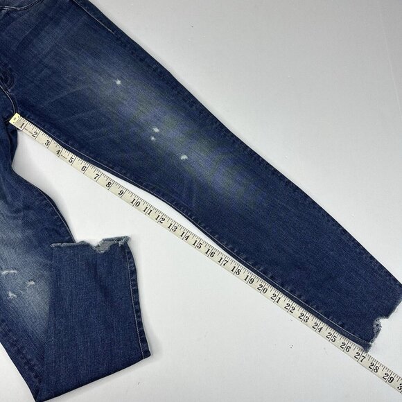 Mother Women's The Looker Ankle Chew Breaking The Law Designer Jeans W30-31/L27 - Picture 12 of 15